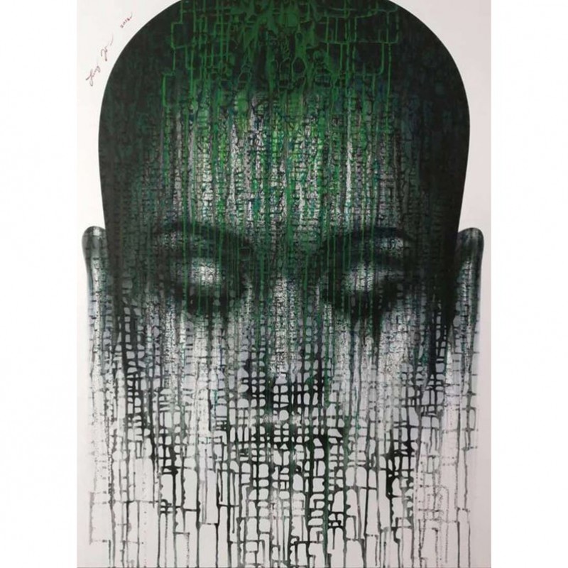 MATRIX FACE - PAINTINGS